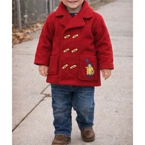 Paddington Fleece Red Jacket (18 Mon)
